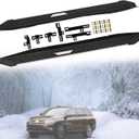 Running Boards Side Pedal Compatible with Toyota Highlander 2008-2013 Side Steps with Brackets,2PCS Right and Left Side Step Rail Removable Nerf Bars for Toyota Highlander 2008 2009 2010 2012 2013