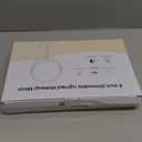 Lighted Makeup Mirror, 3000 mAh Rechargeable Double Sided Magnifying Vanity Mirror with 3 Colors, 1x/10x, 360 Rotation , Brightness Adjustable Magnification Cosmetic Light up Mirror, Women Gift (Nickel)