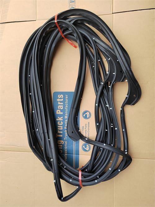Door Seal Strip,Door Rubber Seal Strip,Auto Weather Striping for Isuzu NQR NPR-700P NQR175 NPR150 NMR130 NLR130 NRR GMC W3500 W4500 W5500 2005-2018 (LH)