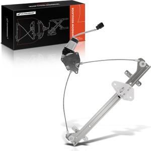 A-Premium Rear Left Driver Side Electric Power Window Regulator with Motor Compatible with Honda Ridgeline 2006-2014 Pickup
