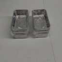 TeamFar Loaf Pans for Baking, 9  5 Inch Stainless Steel Loaf Bread Pans Tins for Homemade Bread/Brownies, Healthy & Sturdy, Oven & Dishwasher Safe - Set of 6 (Silver)