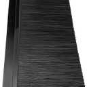 uxcell Door Bottom Sweep H-Shape Aluminum Alloy Base with 3.6-inch Black Nylon Brush 39-inch x 4.4-inch