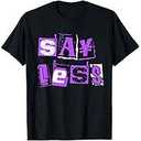 Say Less Do More. Hustle, Go Hard, No Cap T-Shirt Medium