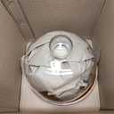 8 Inch Wooden Base Cake Display Stand with Glass Dome,Cloche Clear Glass Bell Jar Cover for Dessert Cheese Candy Plants Succulents