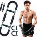 DERACY Twister Arm Trainer, Adjustable 60 - 110 Lbs Resistance Forearm Strengthener, Chest Workout Equipment, Arm Exerciser, Portable Home Gym Fitness Equipment