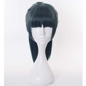 Anime Characters Cosplay Wig Dark Green Long Costume Cosplay Wigs Unisex Anime Characters Play Halloween Christmas Party