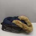 Pioneer Camp Women's Winter Coats Warm Thicken Long Puffer Jacket Waterproof Quilted Parka with Removable Faux Fur Hood (Medium, Navy Blue)