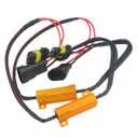 2x 9006 HB4 LED Load Resistor Relay Canbus Harness Decoder Fix Flash Error Free