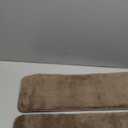 PURE ERA Carpet Stair Treads Ultra Plush 8" X 30" Soft Indoor Stair Protectors Pet-Friendly Non-Slip Skid Resistant Tape Free Washable Reusable(2 Pieces, Brown)