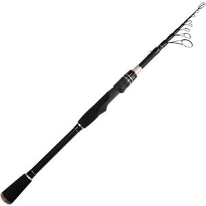 KastKing Blackhawk II Telescopic Fishing Rods, Graphite Rod Blanks, Durable Glass Tip, Floating Guides, 1pc Performance, EVA Handle