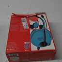 PDP Gaming LVL40 Airlite Stereo Headset for Nintendo Switch/Lite/OLED - Wired Power Noise Cancelling Microphone, Lightweight Soft Comfort On Ear Headphones (Mario Neon - Red & Blue)