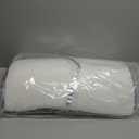 Bolster Pillow-Knee Pillow for Back Sleeping-100% Memory Foam Bolster Pillow for Legs, Lumbar Support Cylinder & Spine, Premium Under Knee Cushion for Bed, Massage Table & Home Use, 20"x7.8"x5"