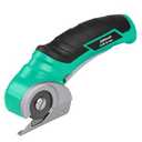 Cardboard Cutter Electric Box Cutter, Father Day Gifts for Dad from Daughter Son Wife, 4V Cordless Electric Scissors Rotary Blade for Cardboard Recycling Rechargeable DIY Tools Cutting Carpet Leather (Warm Yellow)