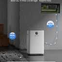 150 Pints Dehumidifier with Pump, 8000 Sq.Ft Dehumidifier for Basement with Drain Hose & 2.11 Gal Water Tank, Large Dehumidifiers for Large Room Warehouses Commercial and Home (150 pint)