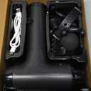 Massage Gun Deep Tissue, Handheld Electric Muscle Massager, High Intensity Percussion Massage Device for Pain Relief with 9 Attachments & 30 Speed(Black)