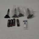 UF596 Ignition Coil & 93501 Double Iridium Spark Plug Compatible with Toyota Corolla Matrix Prius Prius V C-HR/Lexus CT200h /Scion xD iM/Pontiac Vibe 1.8L L4 Replaces #UF619 C1714 GN10341 9091902252