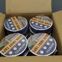 Deck Joist Tape 1-5/8" x 50', 16Pack Weather-Resistant Butyl Joist Tape for decking, Self-Adhesive Butyl Deck Tape for Top of Joists, Rim Joists, Under Joists and Beams