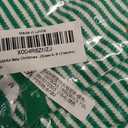 ZAXARRA Baby Christmas Sweatshirt Romper Striped Waffle Knit Jumpsuit Christmas Tree Embroidery Cute Boy Girl Holiday Outfit (Green)