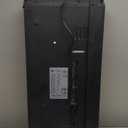 36" Electric Fireplace Wall Mounted and Recessed with Remote Control, 750/1500W Ultra-Thin Wall Fireplace Heater W/Timer Adjustable Flame Color and Brightness, Log Set & Crystal Options