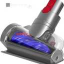 V12 Mini Motorized Brush Head Compatible with Dyson Digital Slim(SV18)V9(SV57)V12 Detect Cordless Vacuum Cleaners, Anti-Tangle Mini Hair Screw Tool for Long Hair and Pet Hair