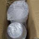 JoyServe Clear Mini Plastic Bowls - (Bulk 100 Pack) 6 Oz Disposable Premium Hard Plastic Dessert Bowls for Serving, Weddings, Catering, Parties, Salsa, Home or Event Party Supplies