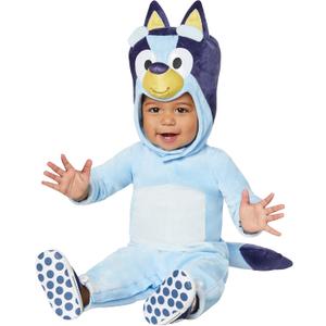 Spirit Halloween Bluey Baby Bluey Costume | Officially Licensed | Group Costume | One Piece Outfit | TV and Movie Costume (6 - 12 Months)