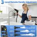 Steam Cleaner,2500W High-Pressure Steamer for Cleaning, 15s Fast Heat-Up&1.4L Large Tank,3-Level Adjustable Handle with 14 Accessories,Portable Steam Cleaner for Home,Car,Furniture,Bathroom