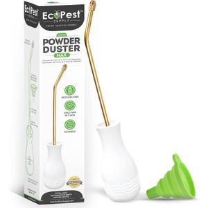 Powder Duster | Extra Large Bulb Duster, Sprayer, and Applicator for Powder and Dust | Perfect for Organic Gardening and Pest Control Treatment for Bed Bugs, Roaches, Ants, Fleas, Ticks, and More