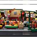 Lego Display Case for Lego Ideas 21319 Friends Central Perk Building Kit,Dustproof Display Box Showcase for Ideas Seinfeld 21328, Ideas Big Bang Theory 21302(NOT Included The Model)