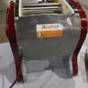 Newhai Commercial Electric Pasta Maker, Automatic Noodle Machine, 2-in-1 Heavy Duty Dough Roller Pressing Machine, with 2mm/6mm Blade, 550W Stainless Steel (with a 2mm/6mm dual use blade)