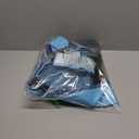 PJYuCien Dog Playpen Mesh Top Cover, Fits 24 Inch 8 Panels Regular Octagon Metal Exercise Pet Pen, Adhesive Tape Connections, Blue (Note: Cover Only, Fence Not Included)