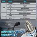 699-011 Coupling Oil Pump Fit for Audi A3 Quattro Q3/RS Q3/TT/TT Quattro 2009-2013, Fit for Volkswagen CC/Golf R/Passat CC/OE 0AY598549A