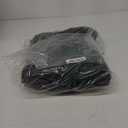 Portable Camping Toilet, Folding Toilet for Adults with Lid and Retractable TP Holder, Waterproof Porta Potty with Carry Bag and Disposible Liners for Camping, Hiking, RV Travel (Black)