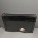 TORASO Cork Board Bulletin Board with Felt,Wood Framed Display Bulletin Board for Walls with Pins, Eye Bolts, gaskets, Screws, Pin Board for Office, School and Home(Black,1pc) (11x14.5 - 1p)