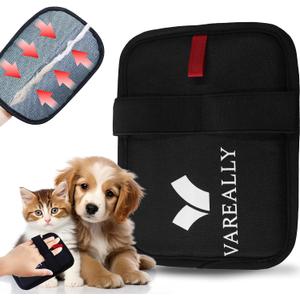 Pet Hair Removal Glove – Reusable Electrostatic Grooming Gloves for Dogs & Cats – Pet Hair Removal Dog Hair Remover