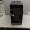 KingChii 26L Electric Cigar Humidors with Temperature Control System, Cigar Cabinet with Spanish Cedar Wood Shelves & Hygrometer, Father's Day Gifts for Men (4 Layers 200 Capacity) (Black)