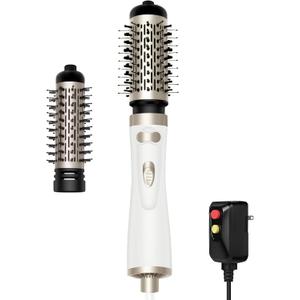 Hair Dryer Brush, 3-in-1 Rotating Round Hot Air Spin Brush