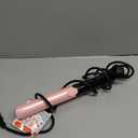 DORISILK 500 Degree High Temp Professional Hair Straightener，30s Fast Heating Ceramic Flat Iron ，2 in 1 Hair Straightener and Curler，Plasma Flat Iron Get Frizz-Free and Shiny(Pink)