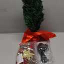 Blissun 2Ft Mini Christmas Tree, Artificial Christmas Pine Trees, Tabletop Xmas Tree, Mini Christmas Pine Tree with LED Lights, Star Tree Topper and Christmas Ornaments for Christmas Table Decorations