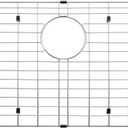 Serene Valley 29-1/2" X 15-1/2" Sink Protector, Rear Drain with Corner Radius 3/8", NLW3016R