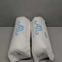 AM AEROMAX 18 18 Pillow Insert (Pack of 2) Memory Foam Throw Pillow Insert Sham Square for Decorative Cushion Bed Couch Sofa Without Deform After Longtime Use (White)