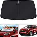 KUST Windshield Sun Shade for Kia Sportage 2018-2022 Custom Fit Sunshade Accessories Sun Protector Foldable Block UV Rays Keep Car Cooler