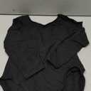 WEGETIT Leotards for Girls Long Sleeve Bodysuit Toddler Black Leotard Ballet Unitard Gymnastics Kids Dance Shirt (4-6 Years)