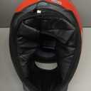 ILM Full Face Motorcycle Street Bike Helmet with Removable Winter Neck Scarf + 2 Visors DOT Model ILM-313 (XL, Bright Red)