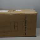 Smudge Resistant Rectangular Trash Can With Soft-Close Foot Pedal, Brushed Stainless Steel, 50L/13.2 Gal, 16.7x14.7x25.9 in, Satin Nickel Finish