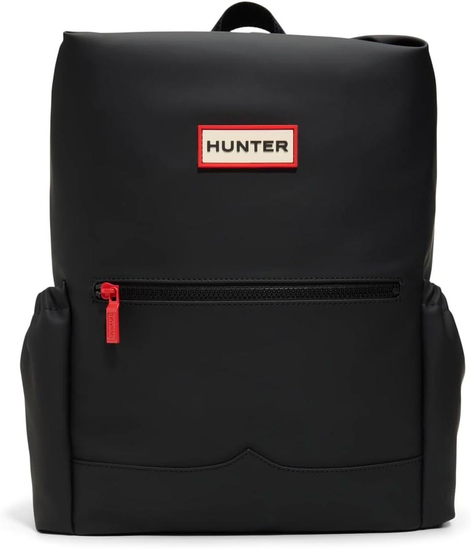 Hunter Top Clip Backpack, Smooth Black, Large
