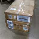 Tribesigns 63 Inch Executive Desk with File Cabinet, L Shaped Office Desk with Drawers and Storage Shelves, Business Furniture Set Workstation for Home Office, Gray and Black