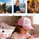 Bride and Groom Wedding Hats,You are Amazing hat You're Like Really Pretty hat, for Wedding Party (Pink)