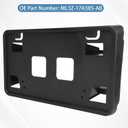 Replacement for Front Bumper License Plate Frame Bracket 2021 2022 2023 Ford F150 ML3Z-17A385-AB FO1068185 ONLY for 3.3L 5.0L