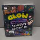 Soulchen 2025 Christmas Craft Advent Calendar for Kids Painting Kit Glow in The Dark Christmas Countdown Rock Crafts Kits with 24 Surprises DIY Painting Supplies Holiday Xmas Party Favor Gifts